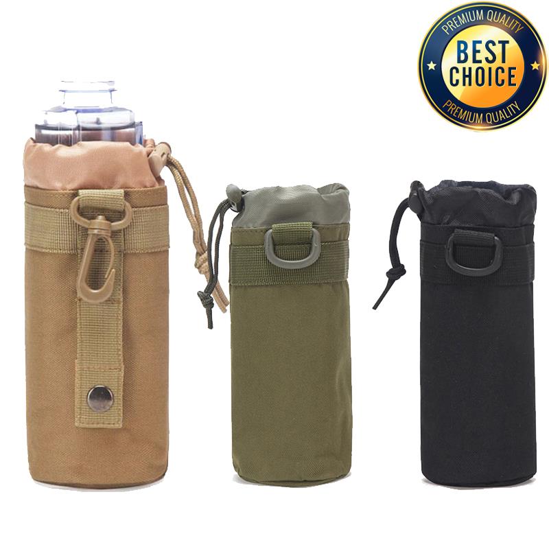 Camping Cooking Can - Avcılık Su Şişesi Kılıfı Açık Molle