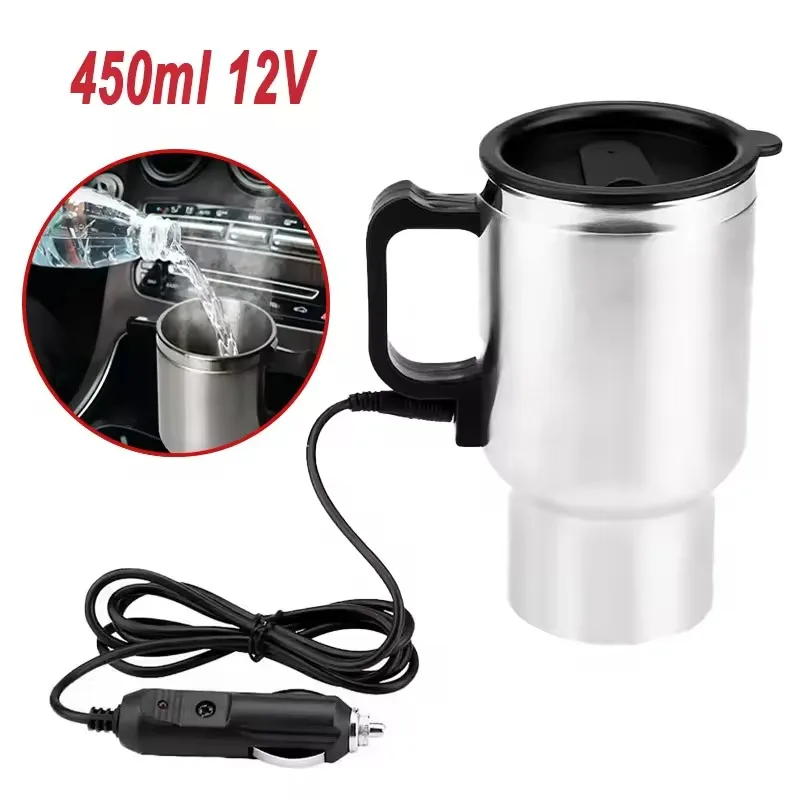 Camping Cooking Can - Elektrikli Isıtma Araba Su Isıtıcısı 12V