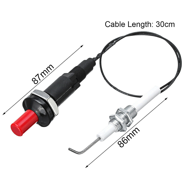 Camping Cooking Heater - Basma Düğmesi Piezo Ateşleyici Kablo Kıvılcım