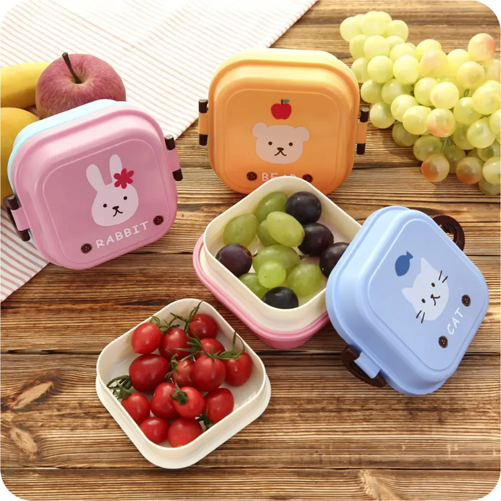Camping Cooking Box - Çocuk Mini Sevimli Karikatür Gıda Saklama