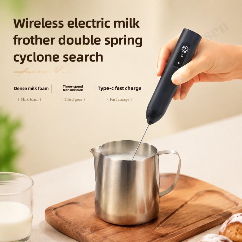 Pocket Coffee Maker - Elektrikli Kahve Köpürtücü 2'si 1 Arada