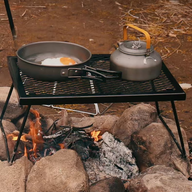 Camping Cooking Tent - Açık Izgara Katlanır Masa Çok Fonksiyonlu