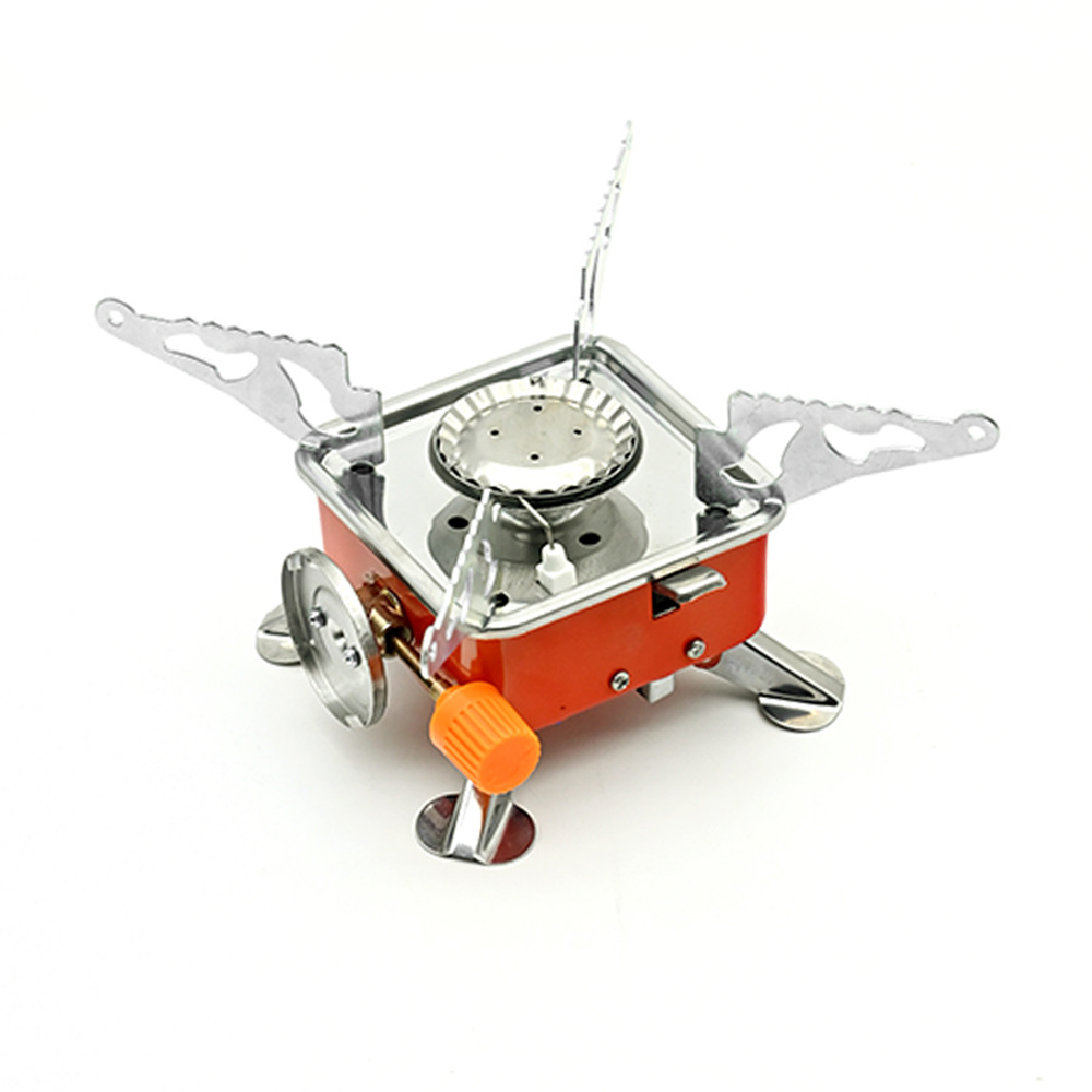 Camping Cooking Heater - Taşınabilir Brülör Kamp Katlanabilir Rüzgar Geçirmez