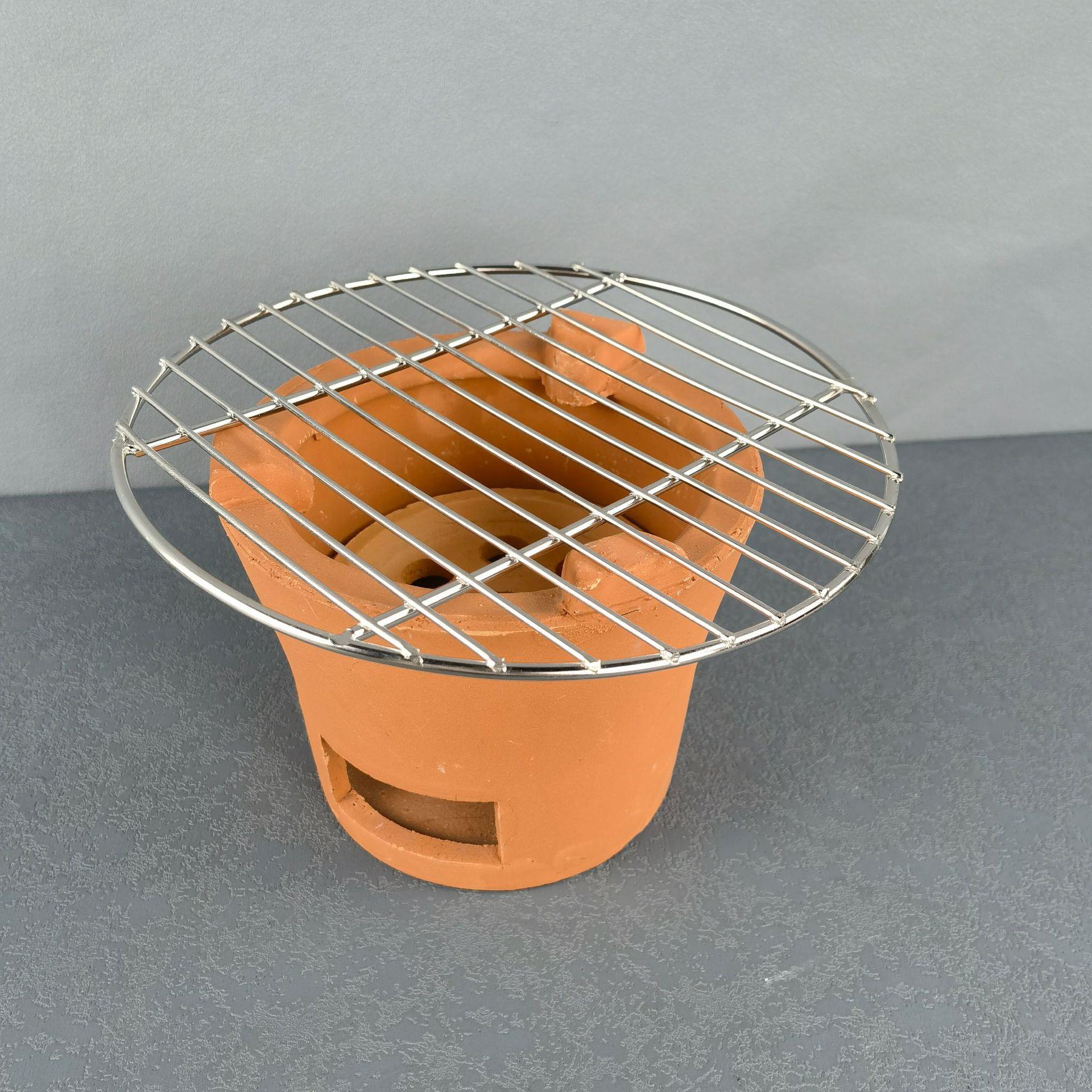 Camping Cooking Utensil Holder - Paslanmaz Çelik Örgülü Barbekü Izgarası Kamp