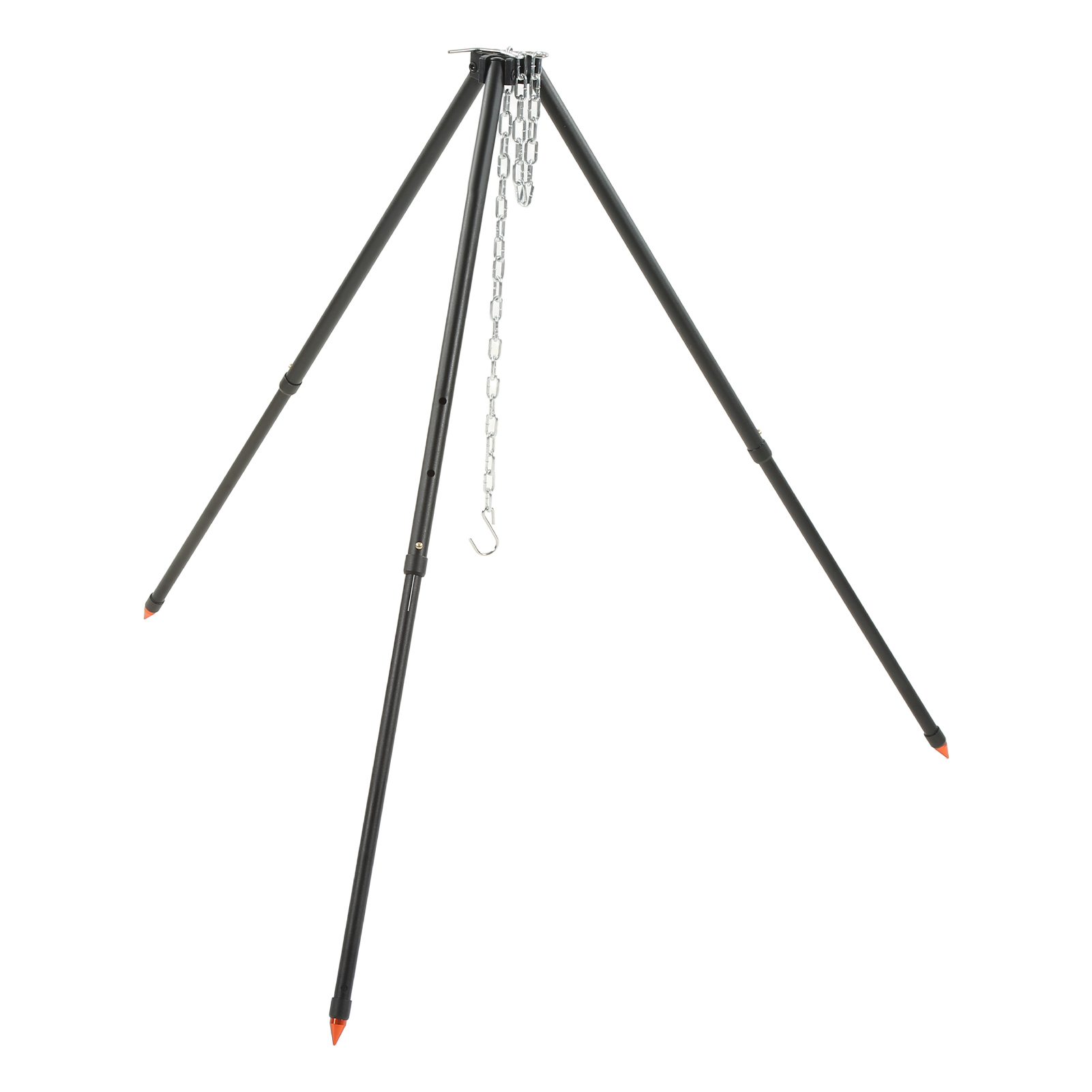 Camping Cooking Tripod - Kamp Tripod'u Ayarlanabilir Yükseklik Koruyucu Ayak