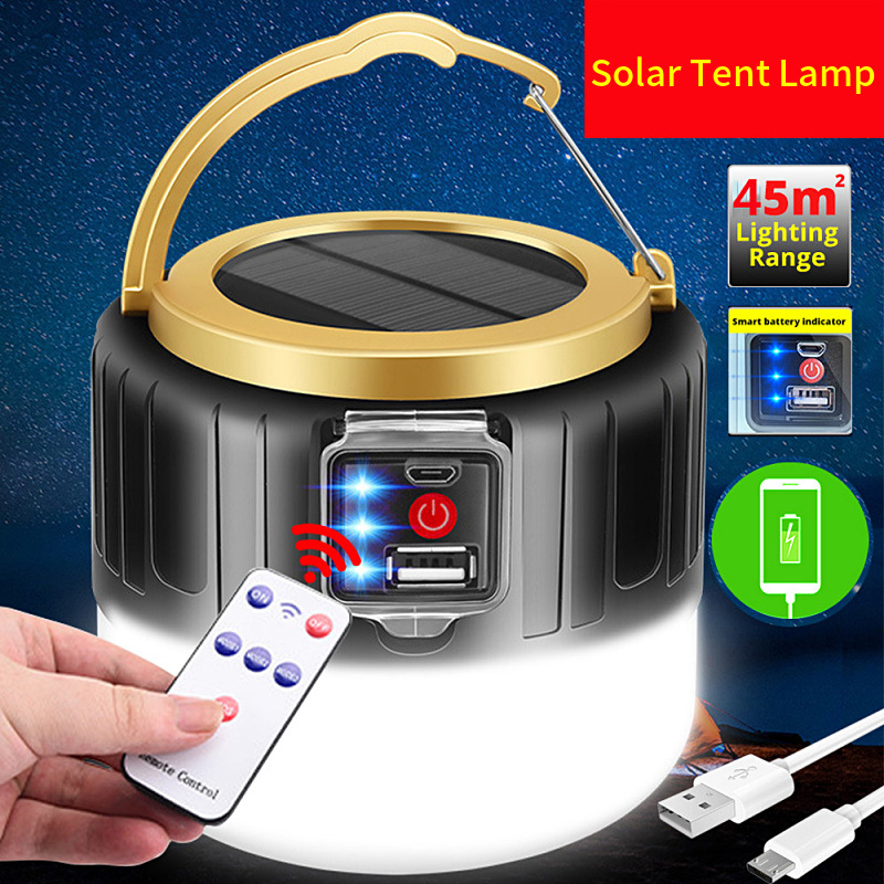 Camping Cooking Tent - 280 Watt Güneş LED Kamp Işık