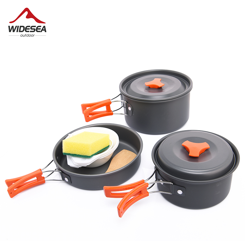 Camping Cooking And Dining Set - Widesea kamp açık TENCERE SETİ sofra
