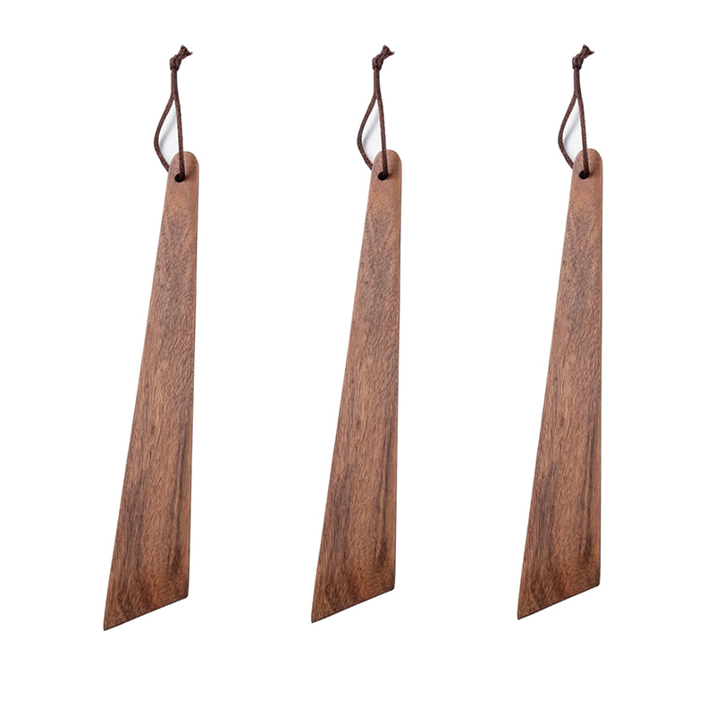 Camping Cooking And Dining Set - Ahşap Spatula Taşınabilir Turner Akasya Ahşap