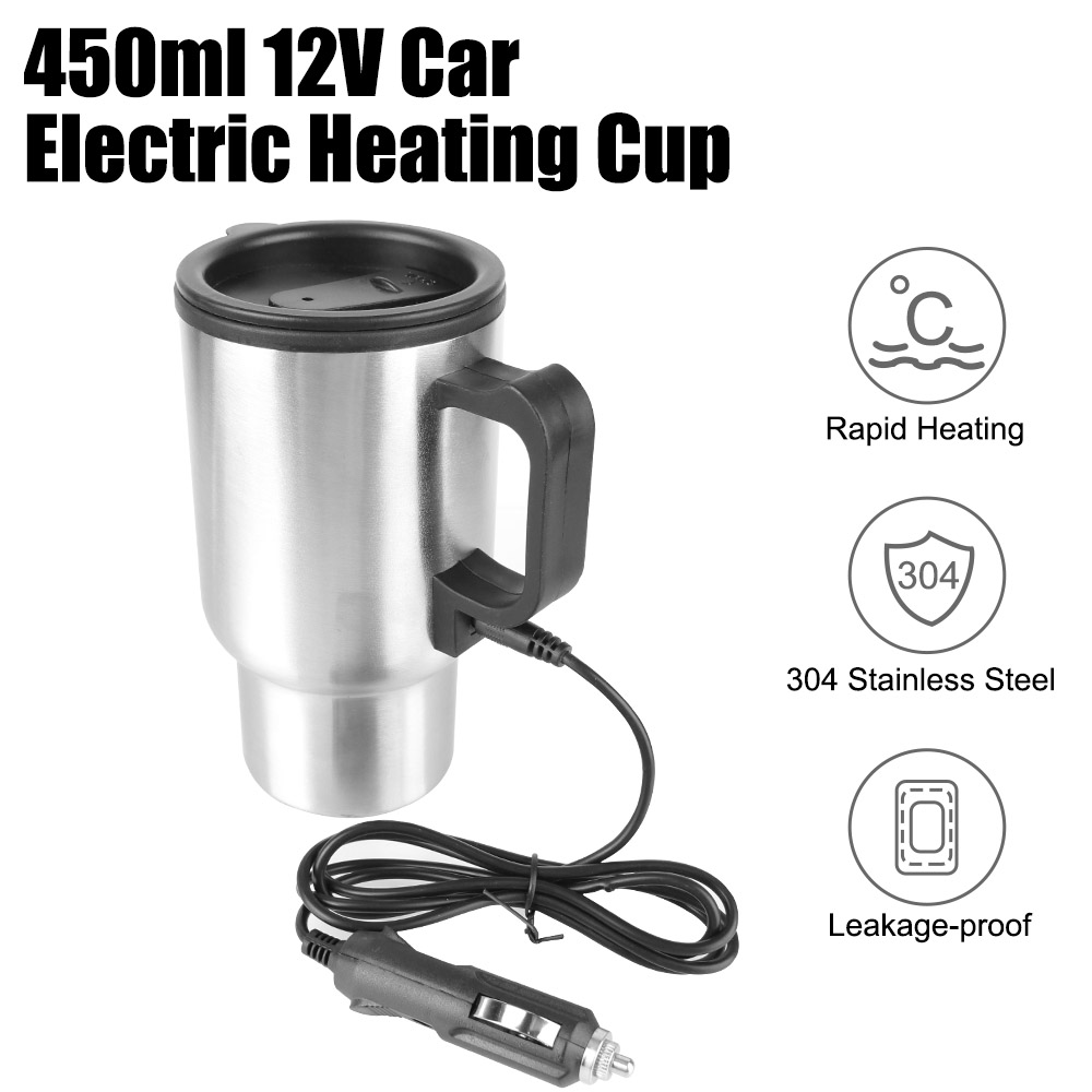 Camping Cooking Can - 12V 450ml elektrikli ısıtma araba su