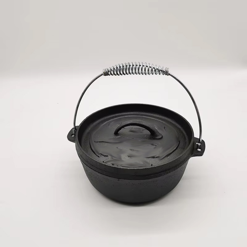 Camp Dutch Oven Cast - 2QT Dökme Demir Kamp Tenceresi 20cm