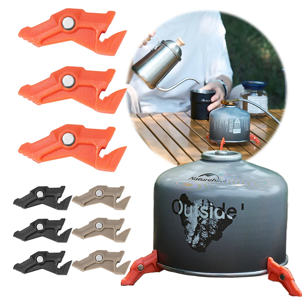 Camping Cooking Tripod - Manyetik Tripod Gaz Tankı Braketi Çok
