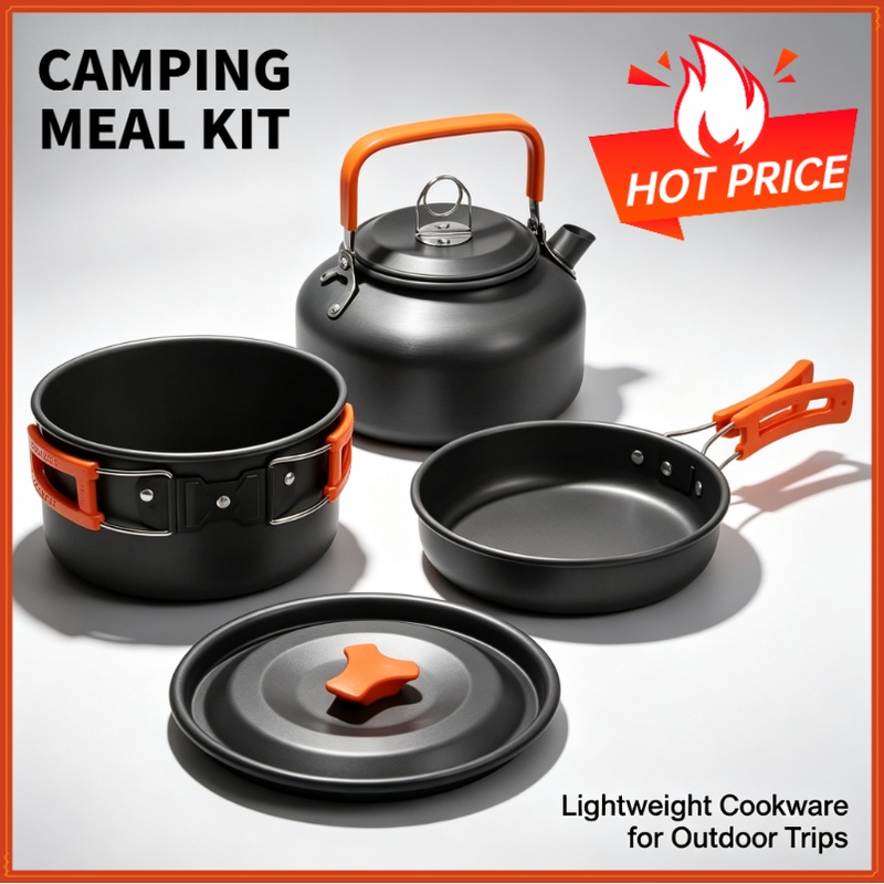 Camping Cooking Full Set - Kamp Yemek Pişirme Seti Kamp Mutfak