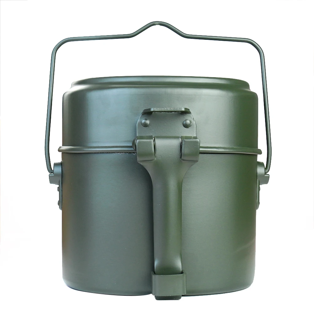 Camping Cooking Box - Taşınabilir Alaşımlı Tencere ve Kase Öğle
