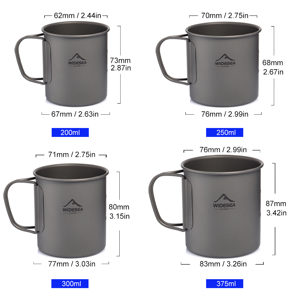 Widesea Kamp Kupa Titanyum Bar - Camping Cooking And Dining Set incelemesi ve fiyatı
