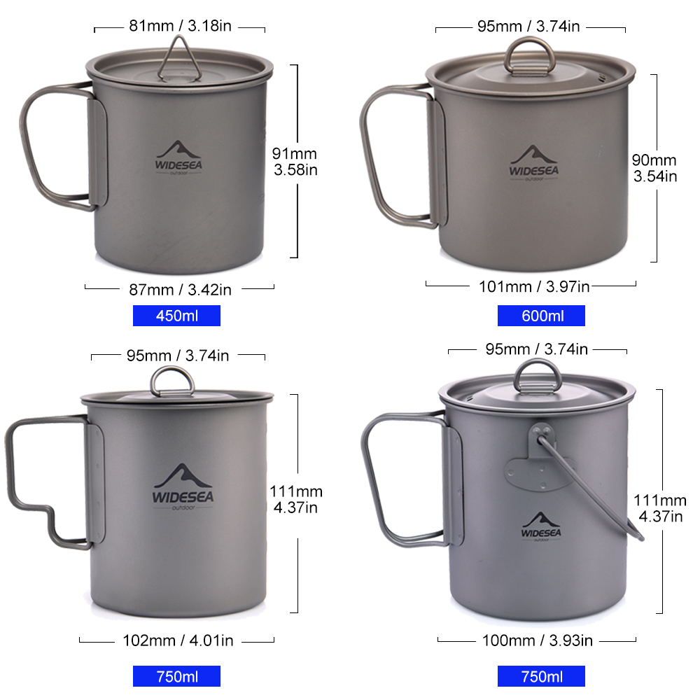 Widesea Kamp Kupa Titanyum Bar - Camping Cooking And Dining Set incelemesi ve fiyatı