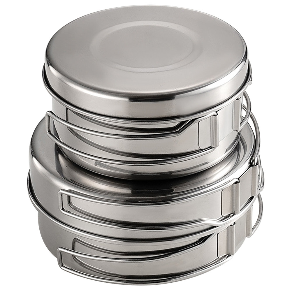 1 Set Paslanmaz Çelik Kamp Yem - Camping Cooking Set Stainless Steel incelemesi ve fiyatı