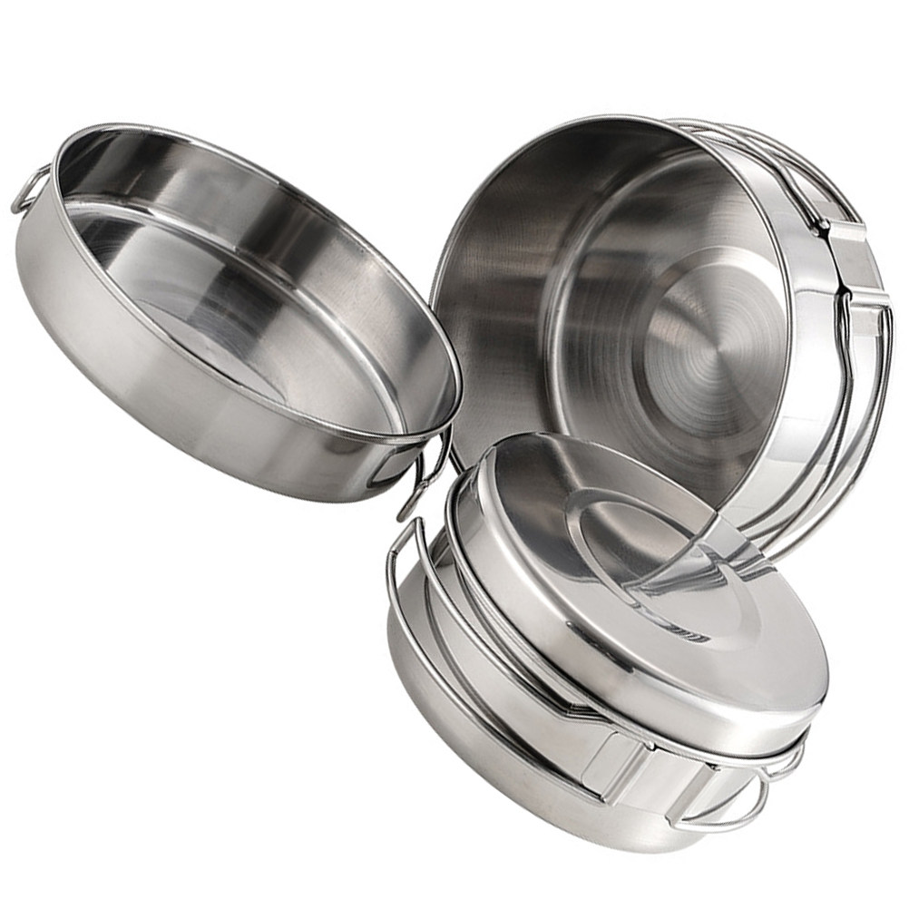 1 Set Paslanmaz Çelik Kamp Yem - Camping Cooking Set Stainless Steel incelemesi ve fiyatı