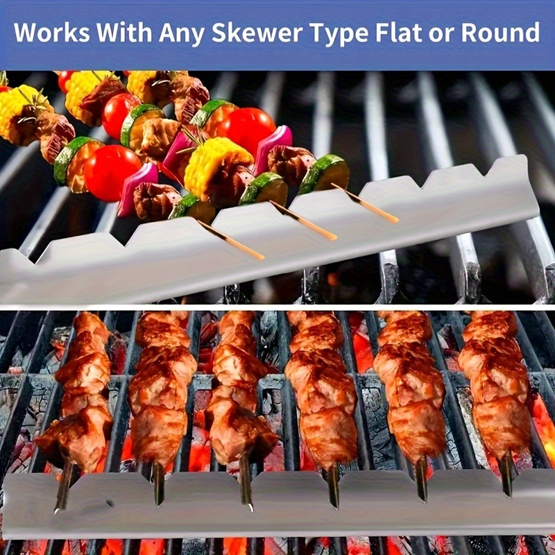 Yeni Kebap Rafı Kebap Standlar - Camping Cooking Utensil Holder incelemesi ve fiyatı