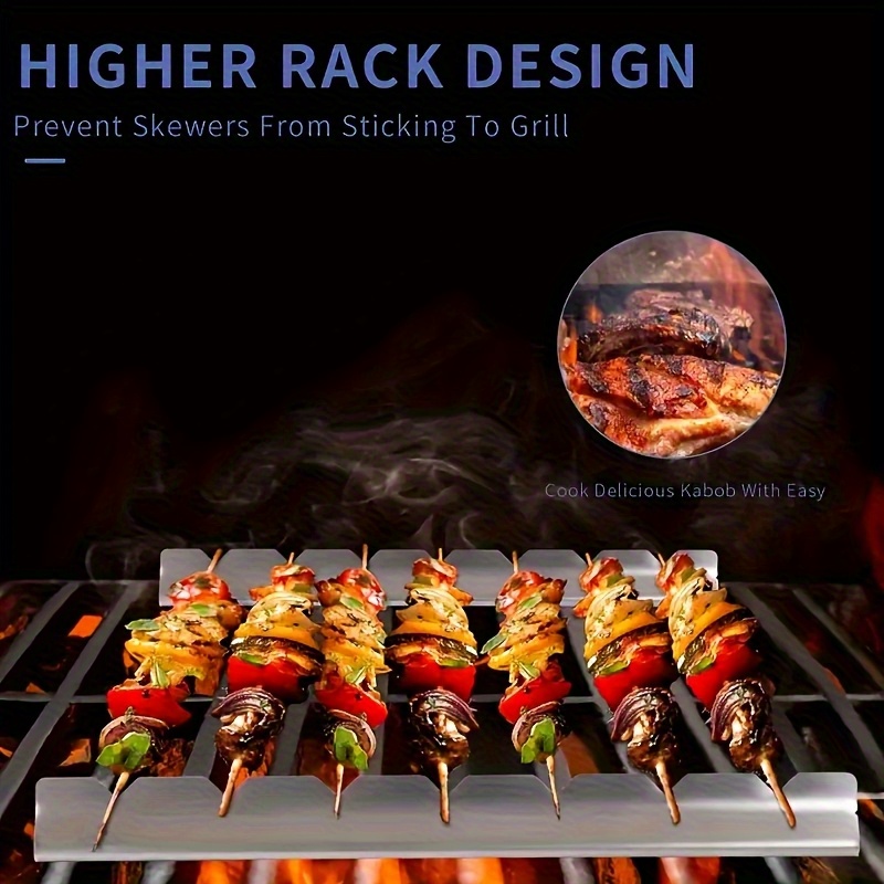 Yeni Kebap Rafı Kebap Standlar - Camping Cooking Utensil Holder incelemesi ve fiyatı
