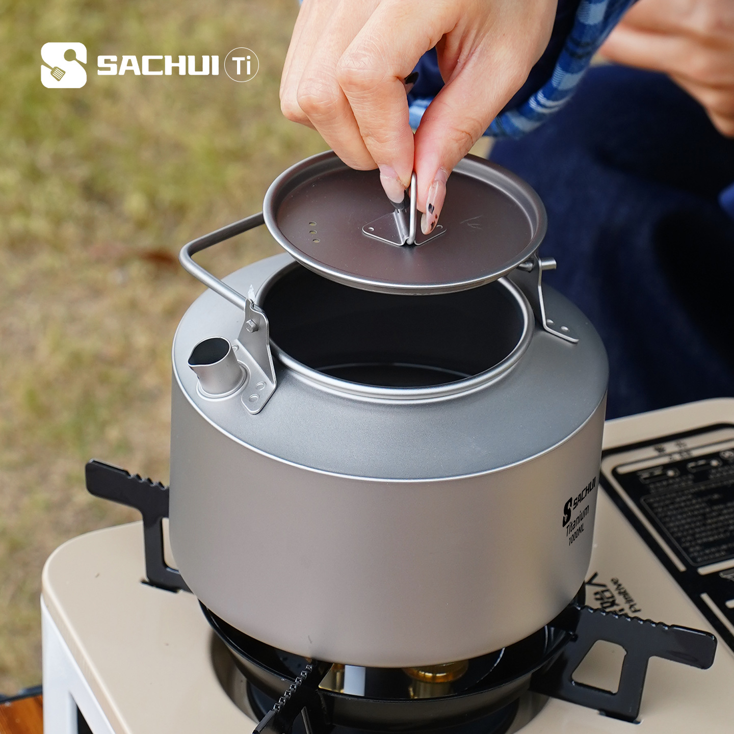 1000 ML Saf Titanyum Su Isıtıc - Camping Cooking Can incelemesi ve fiyatı