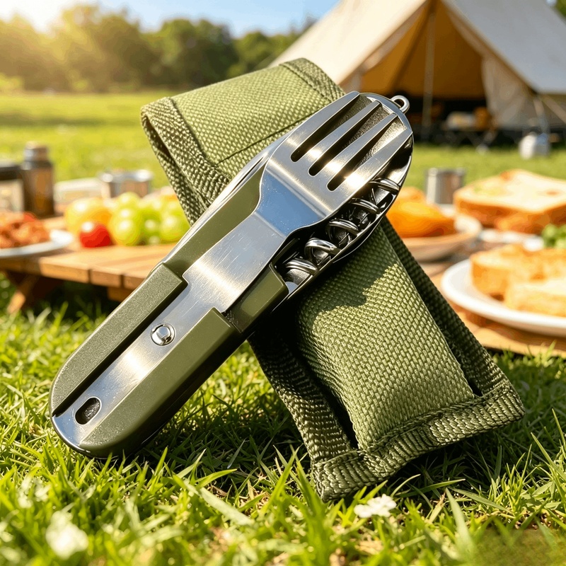 Paslanmaz Çelik 7'si 1 Arada K - Camping Cooking Set Stainless Steel incelemesi ve fiyatı