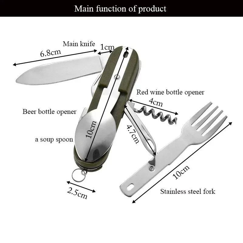 Paslanmaz Çelik 7'si 1 Arada K - Camping Cooking Set Stainless Steel incelemesi ve fiyatı