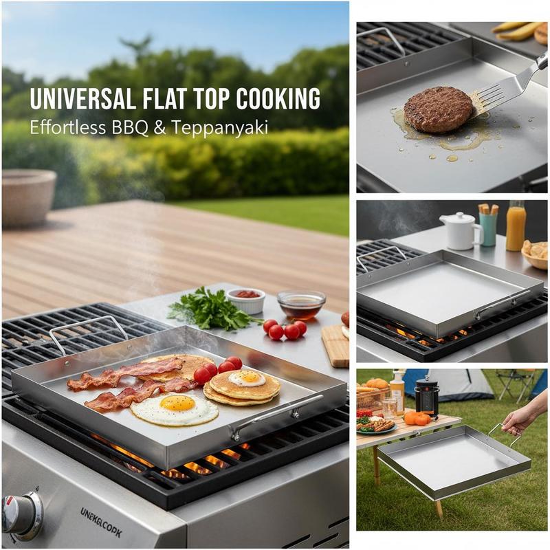 Evrensel Düz Üstlü Izgara 18x1 - Camping Cooking Wok incelemesi ve fiyatı