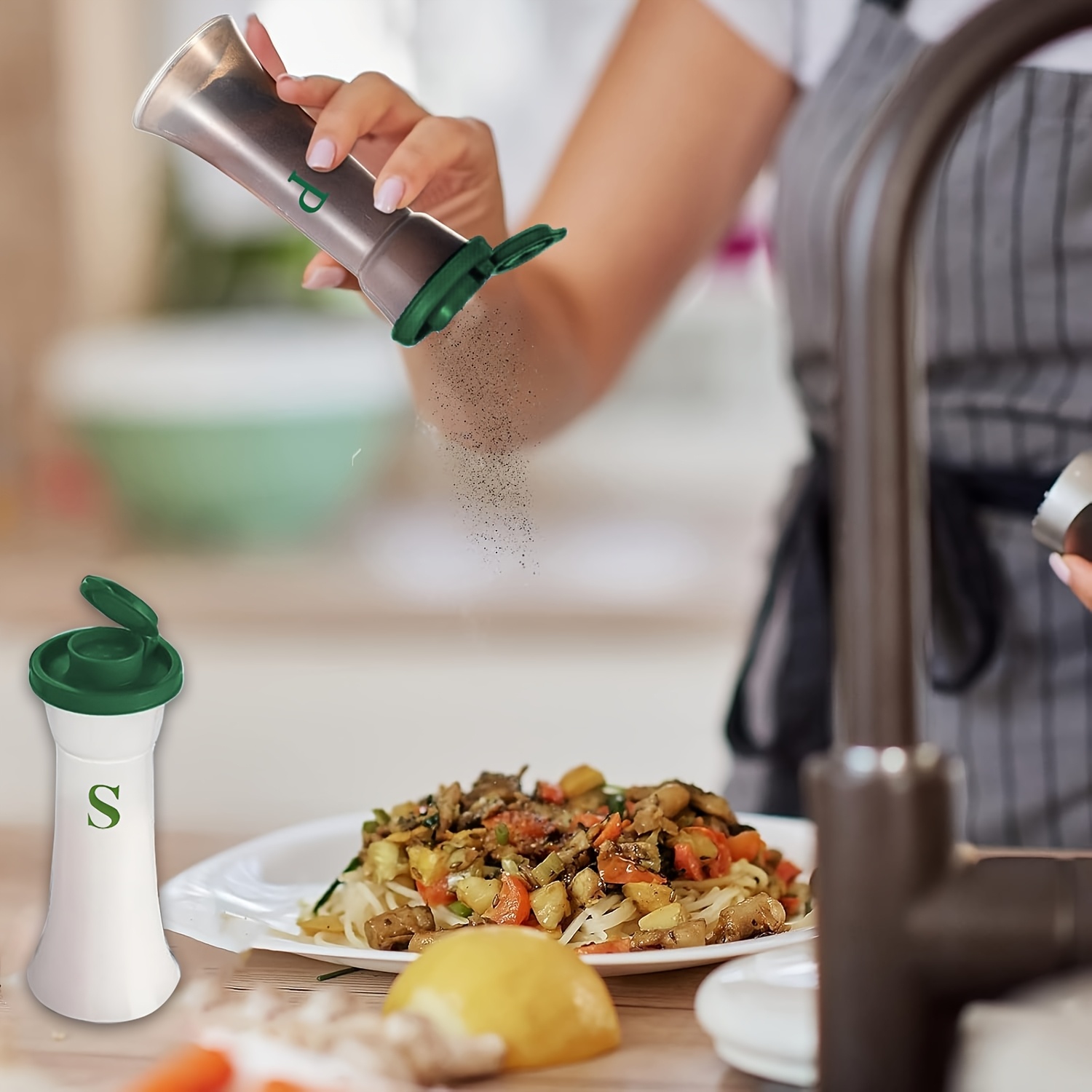 2 adet Büyük Tuz ve Karabiber  - Camping Cooking Full Set incelemesi ve fiyatı
