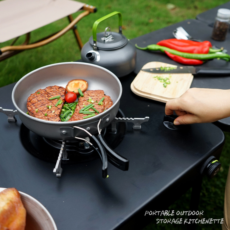 Taşınabilir Mobil Kamp Mutfak  - Camping Cooking Box incelemesi ve fiyatı
