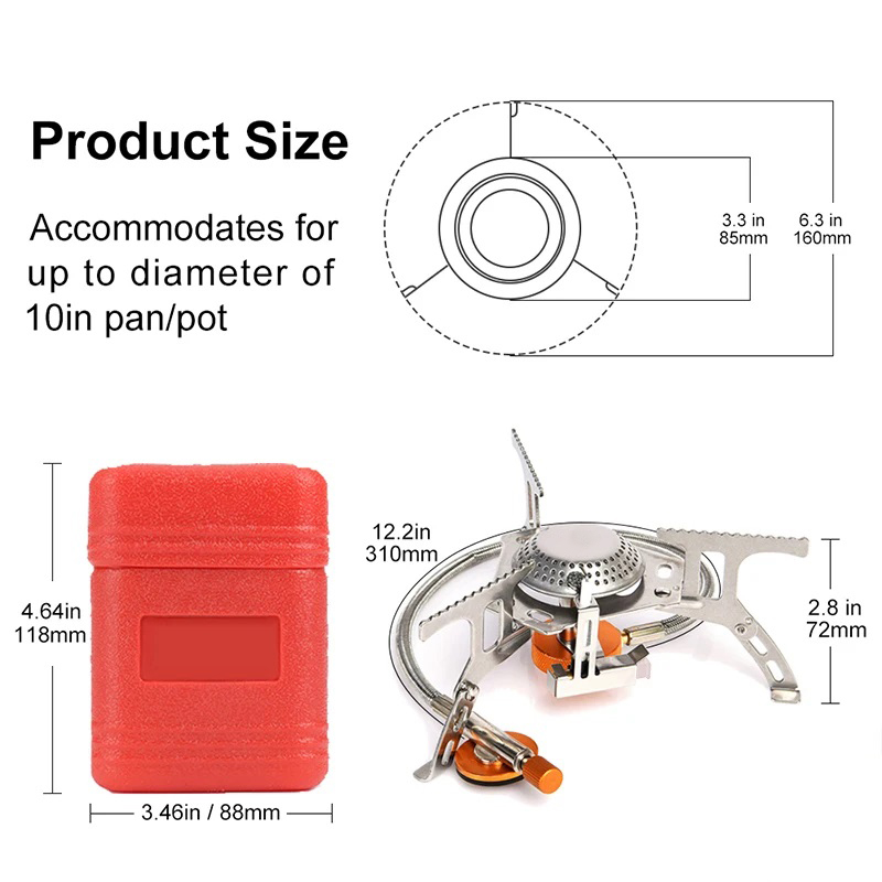 Kamp gaz sobası Taşınabilir Ka - Camping Cooking Equipment Gas incelemesi ve fiyatı
