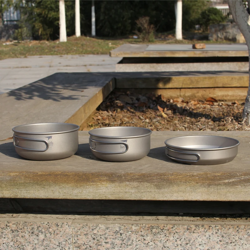 Keith 3 ADET Titanyum Tencere  - Camping Cooking Wok incelemesi ve fiyatı