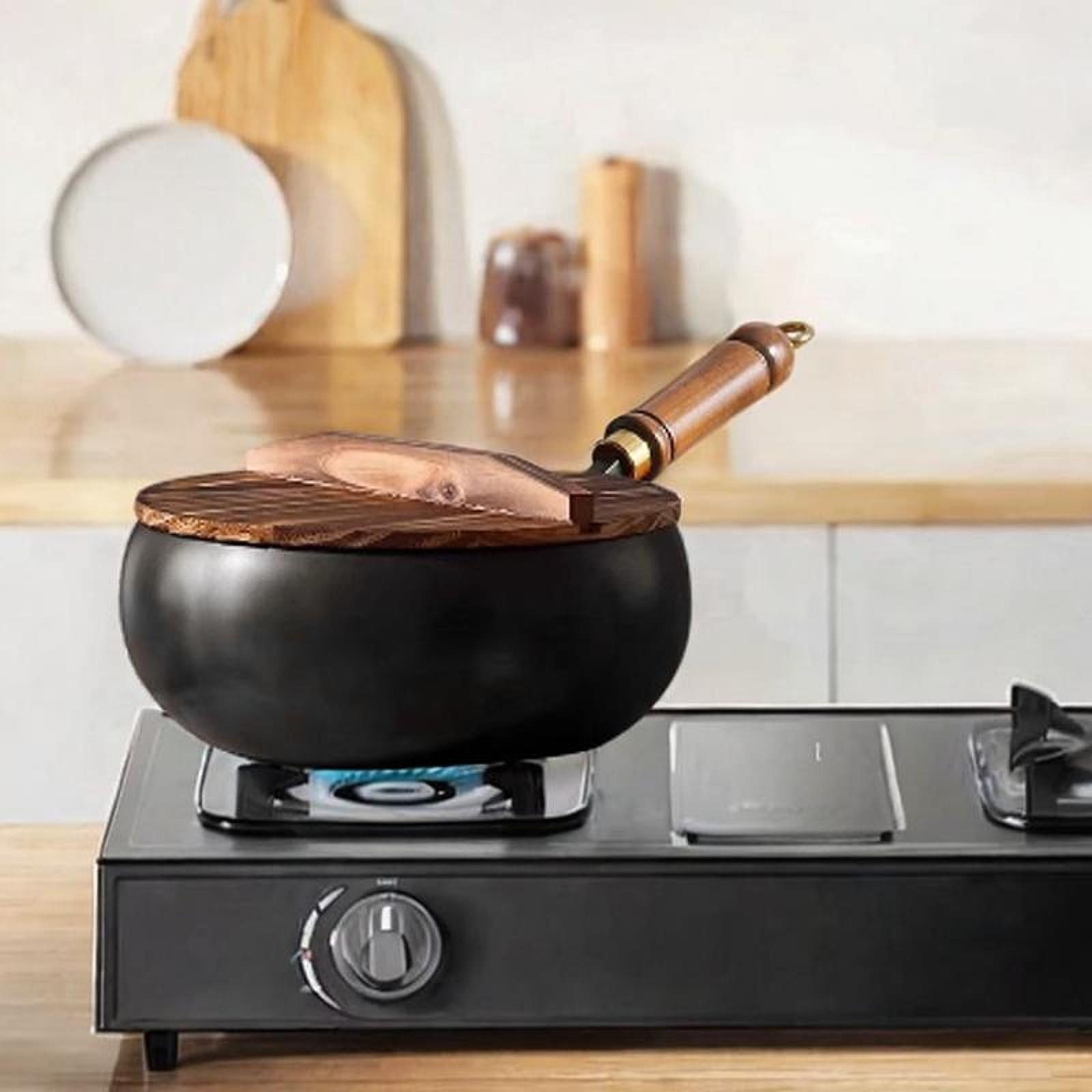 Kaplamasız Wok Çin Wok Ahşap K - Camping Cooking Wok incelemesi ve fiyatı