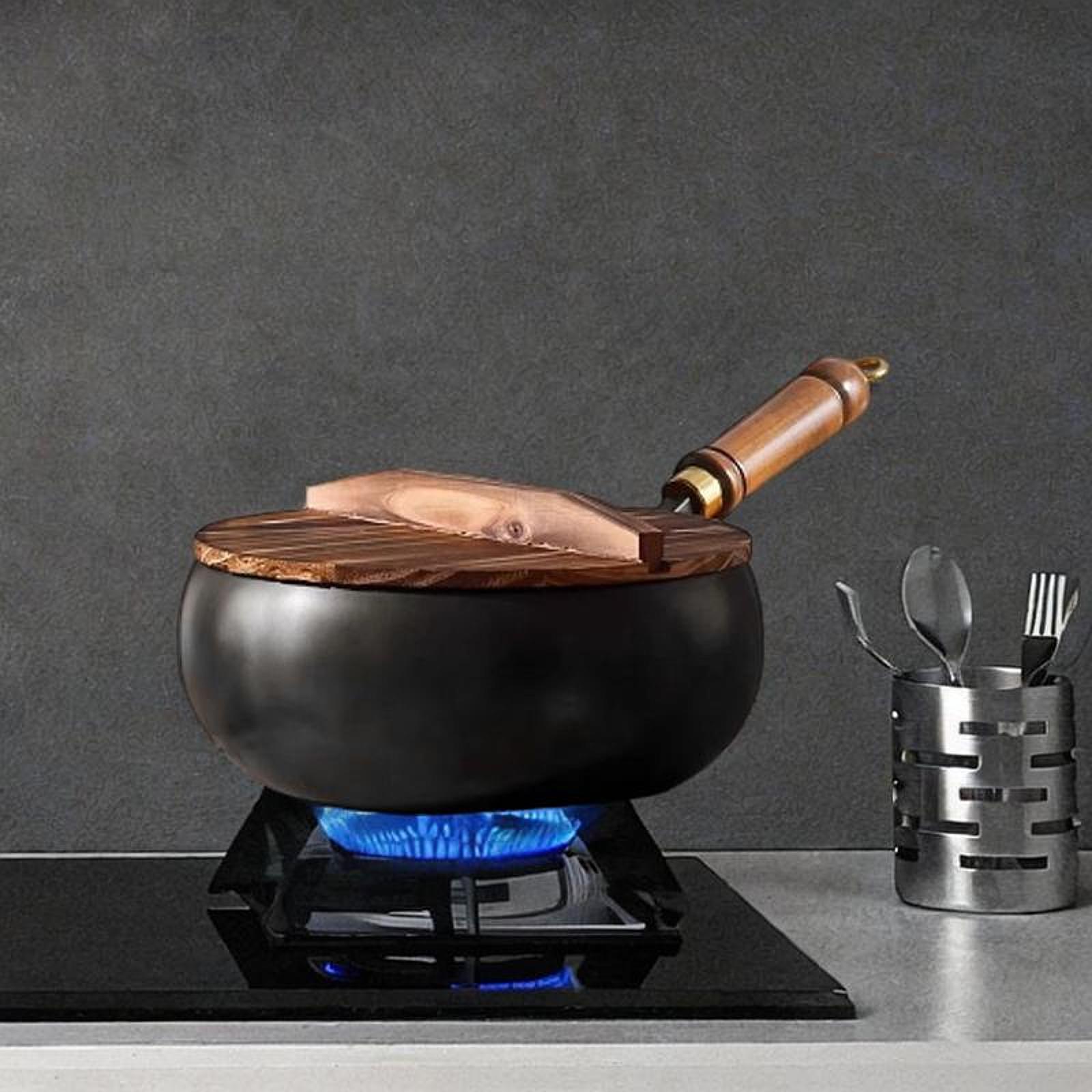 Kaplamasız Wok Çin Wok Ahşap K - Camping Cooking Wok incelemesi ve fiyatı