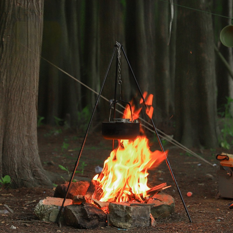 Taşınabilir Açık Hava Pişirme  - Camping Cooking Tripod incelemesi ve fiyatı