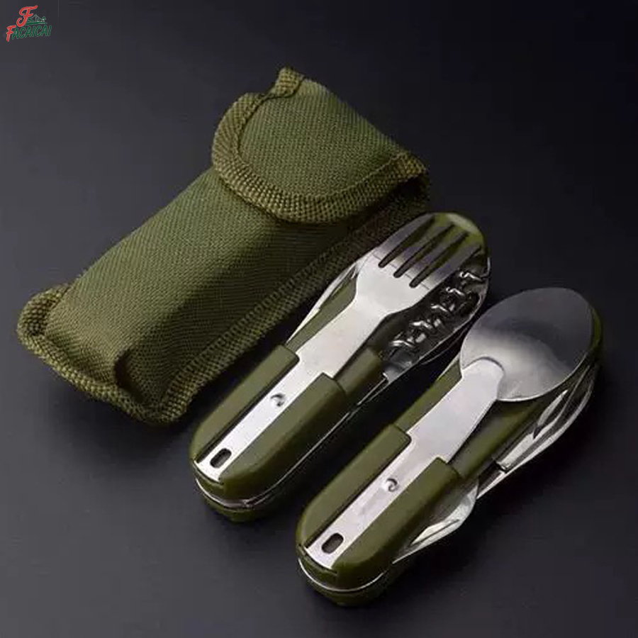 Kamp Malzemeleri 5'i 1 Arada P - Camping Cooking Set Stainless Steel incelemesi ve fiyatı