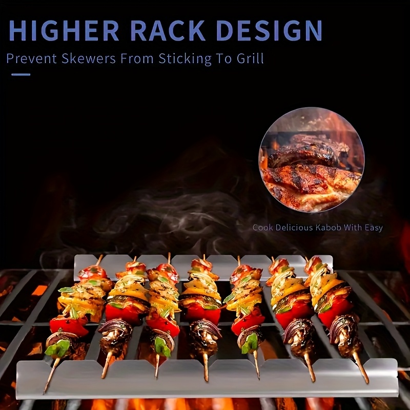 2 adet Kebap Raf Kebap Standla - Camping Cooking Utensil Holder incelemesi ve fiyatı