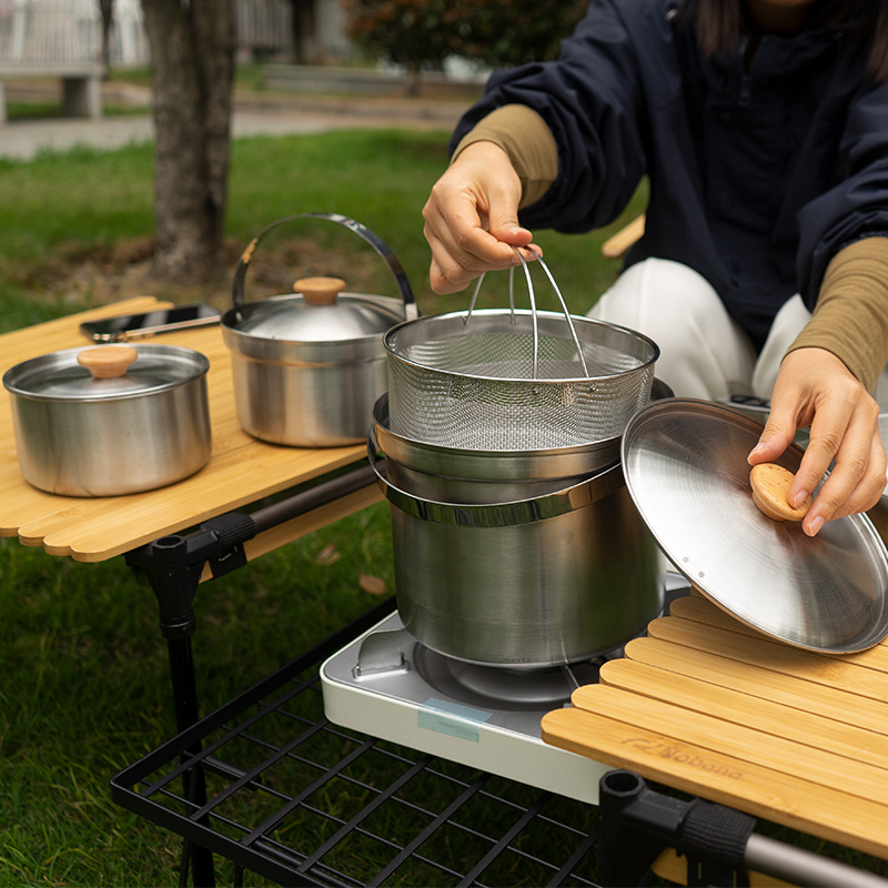 NOBANA Yeni Açık Paslanmaz Çel - Camping Cooking Roll incelemesi ve fiyatı