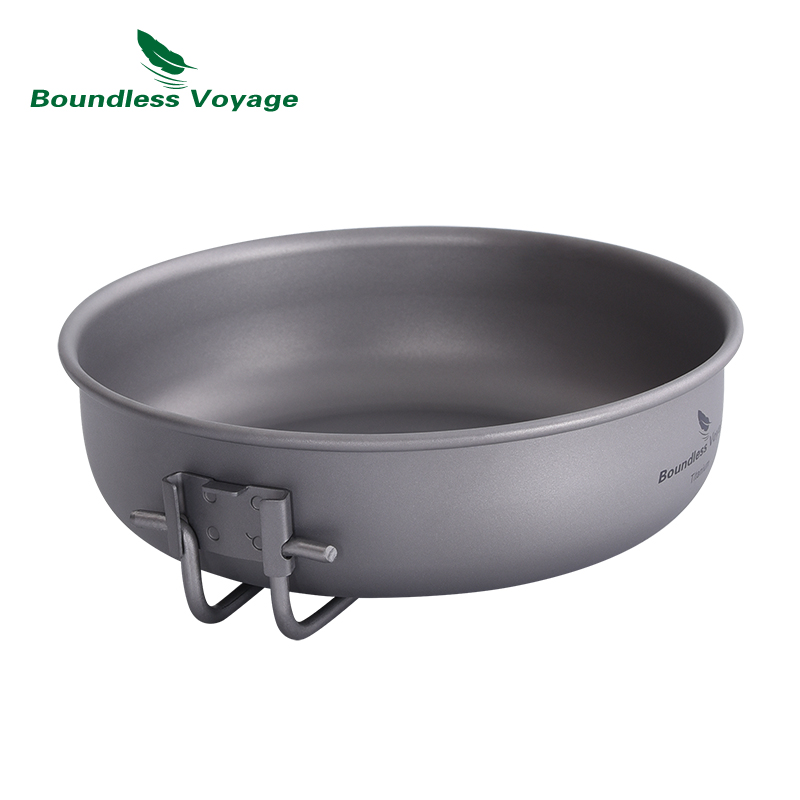 Sınırsız Voyage Ultra hafif ti - Camping Cooking Wok incelemesi ve fiyatı