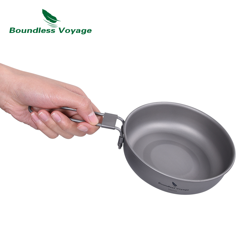 Sınırsız Voyage Ultra hafif ti - Camping Cooking Wok incelemesi ve fiyatı