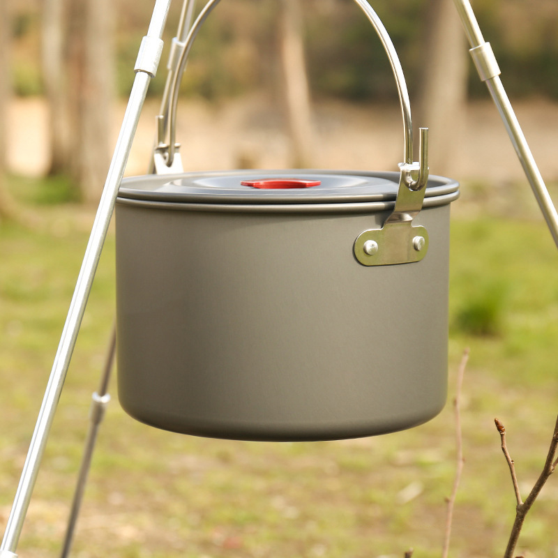 4L Kamp Asılı Tencereler Kamp  - Camping Cooking Tripod incelemesi ve fiyatı