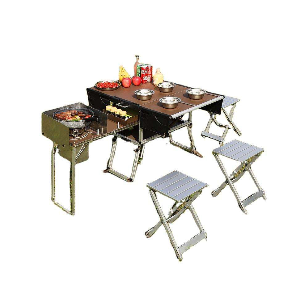 Taşınabilir Açık Hava Katlanır - Camping Cooking And Dining Set incelemesi ve fiyatı