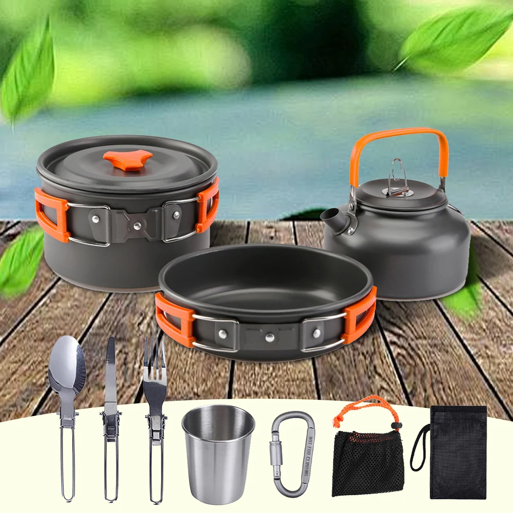 Kamp Tencere Seti Su Isıtıcısı - Camping Cooking Set Stainless Steel incelemesi ve fiyatı