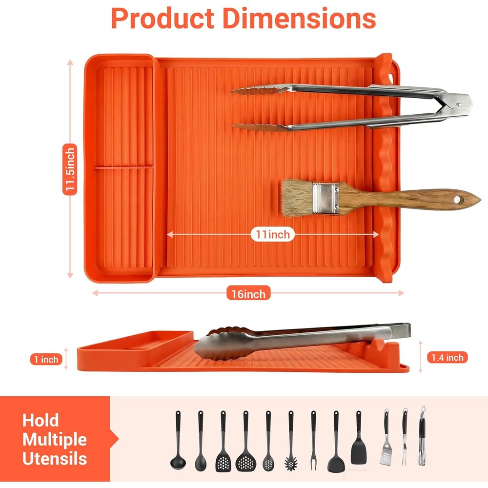 Isıya Dayanıklı Silikon Izgara - Camping Cooking Tools incelemesi ve fiyatı