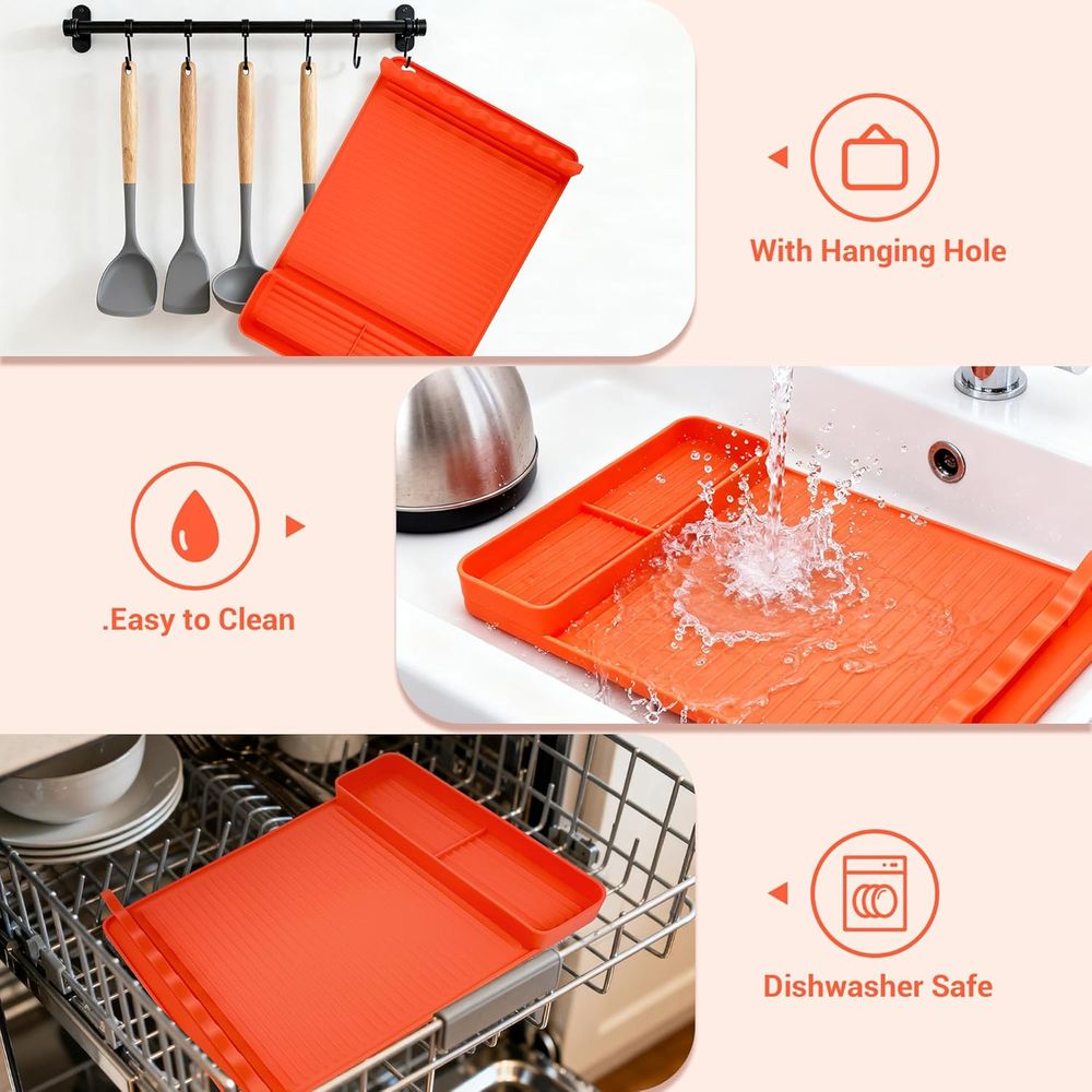 Isıya Dayanıklı Silikon Izgara - Camping Cooking Tools incelemesi ve fiyatı