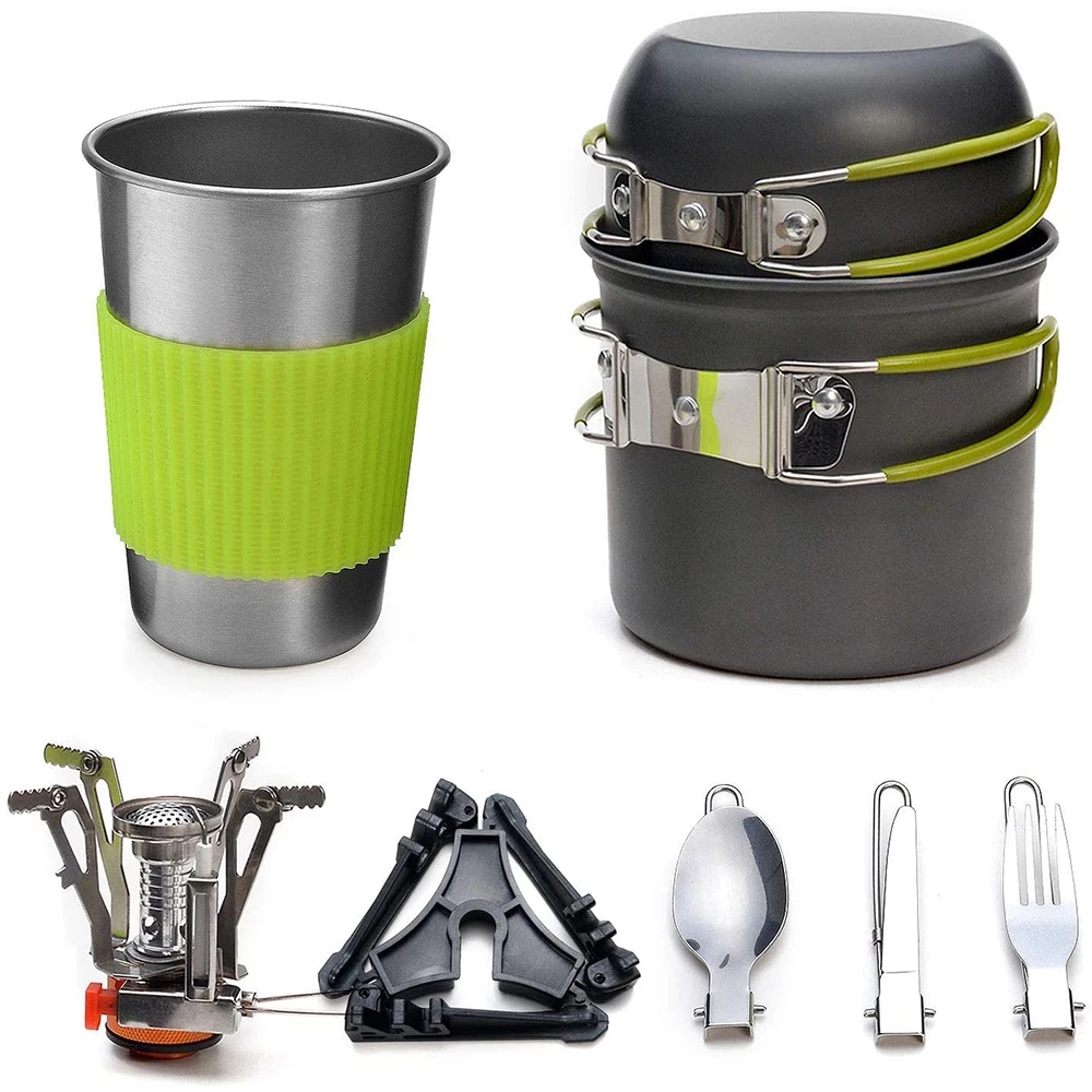 Kamp Tencere Seti Soba ile Açı - Camping Cooking Full Set incelemesi ve fiyatı