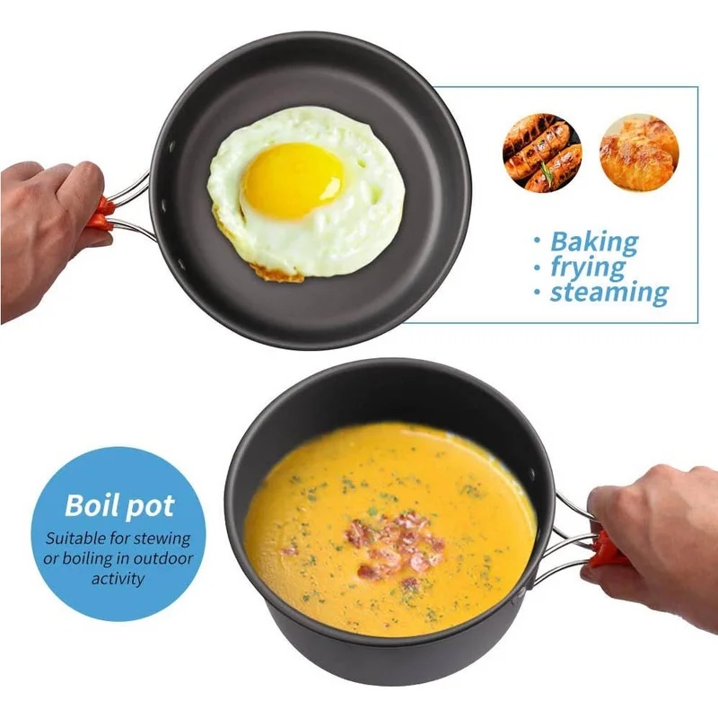 Kamp Yemek Pişirme Seti Kamp M - Camping Cooking Full Set incelemesi ve fiyatı