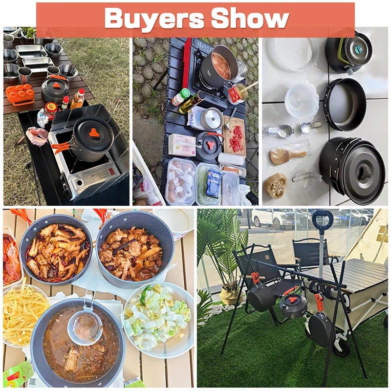 Kamp Yemek Pişirme Seti Kamp M - Camping Cooking Full Set incelemesi ve fiyatı