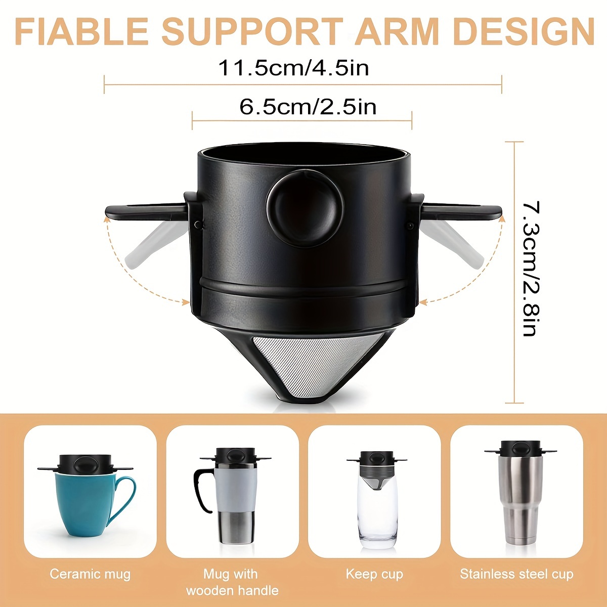 Kahve filtreli fincan taşınabi - Pocket Coffee Maker incelemesi ve fiyatı