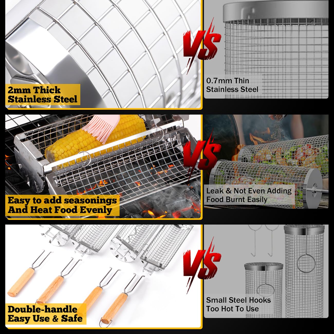 BUYYES Haddeleme Izgara Sepeti - Camping Cooking Roll incelemesi ve fiyatı